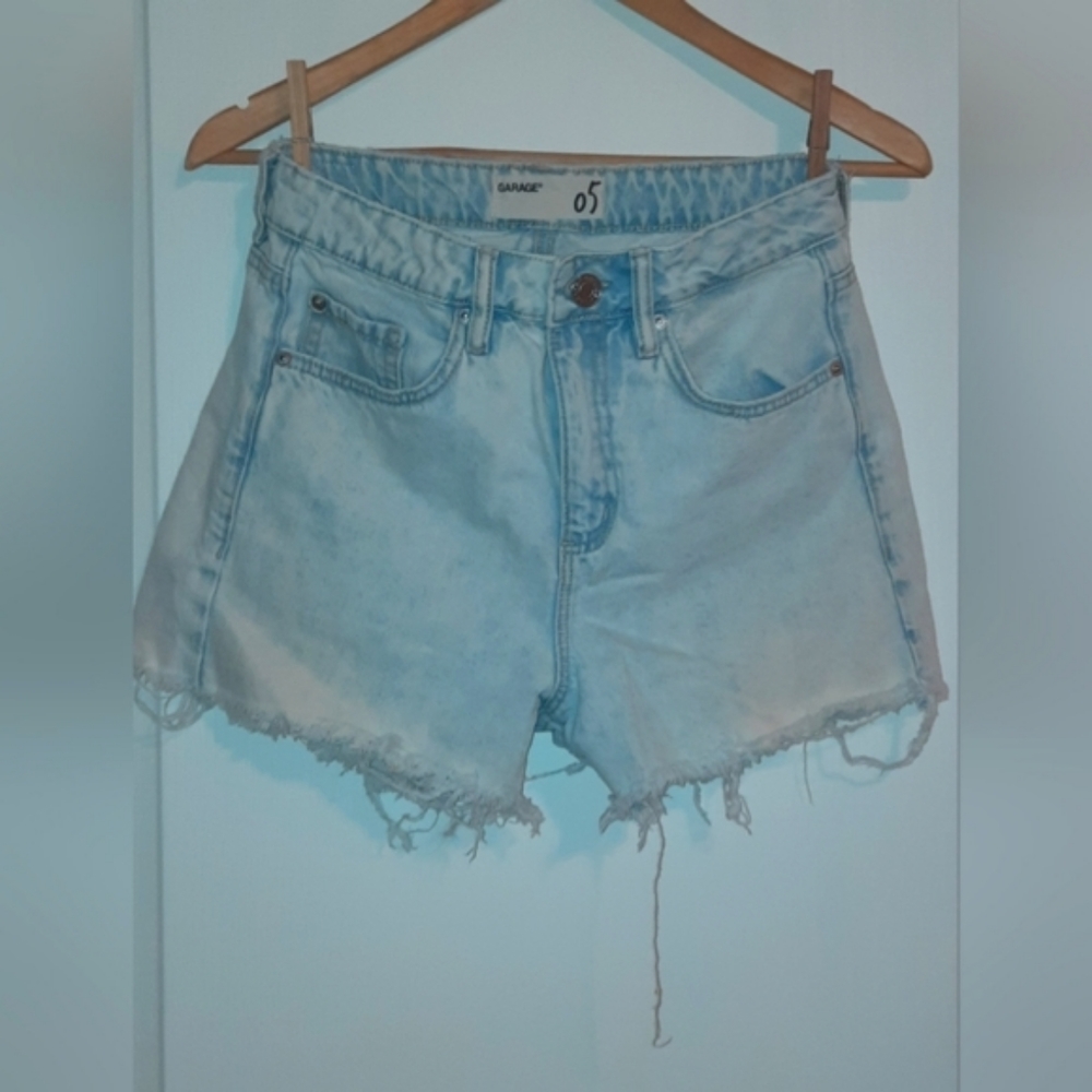 Garage denim shorts